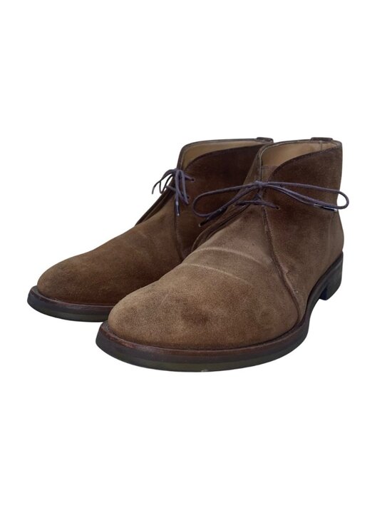 Peal & Co England Men’s Brown Suede Leather Lace-Up Ankle Boots Size 9 main image 5